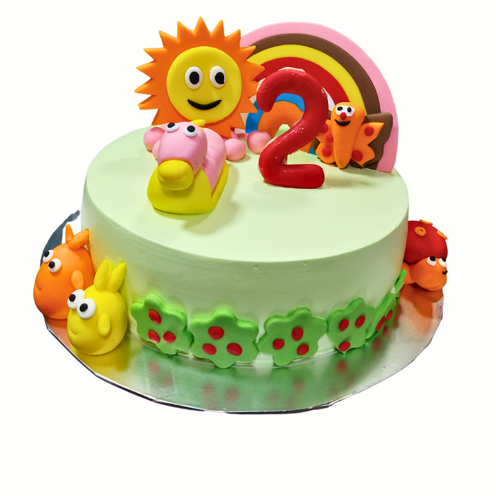 Customized  Kids Theme Cake
