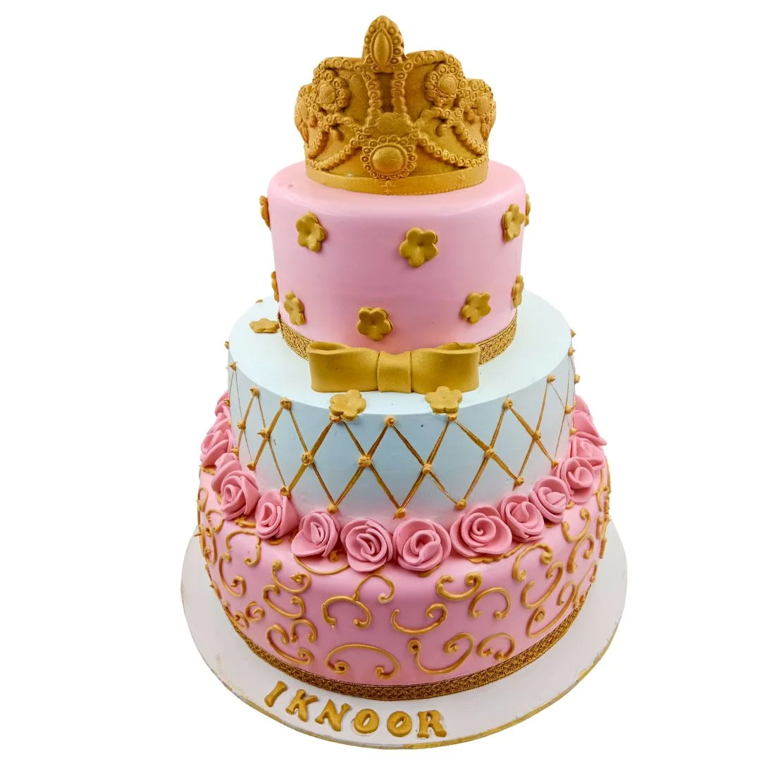 3 Tier Princess Cake