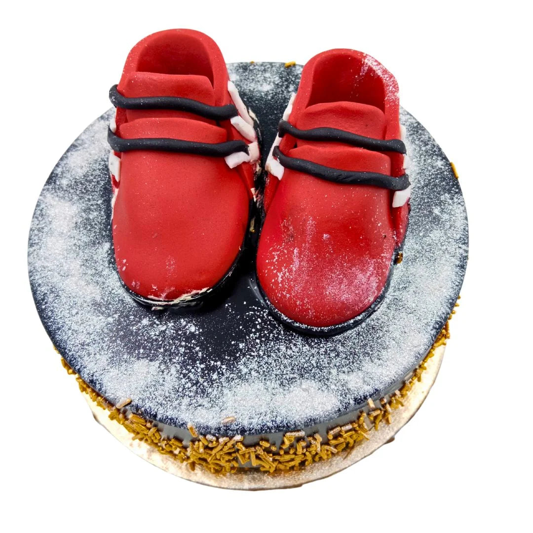 Designer Cake with Red Shoes