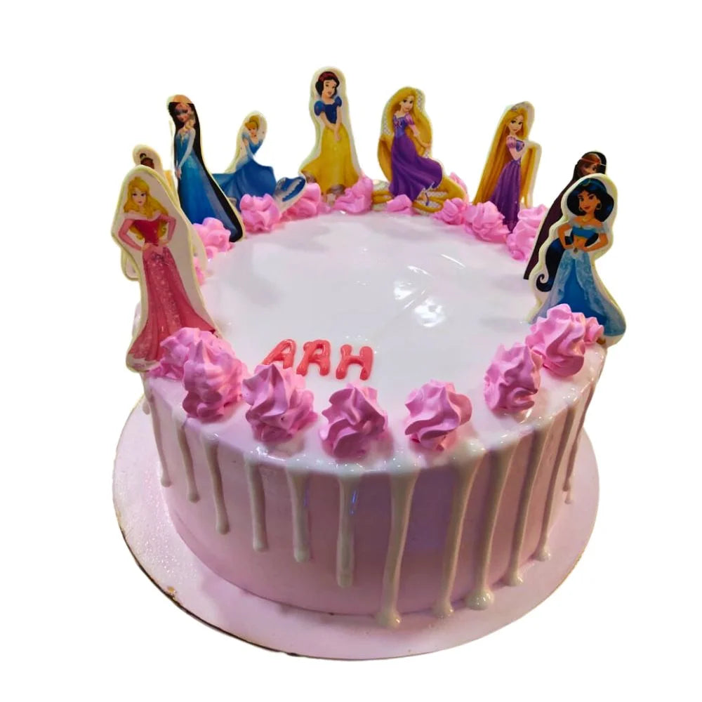 All In One Princess Cake