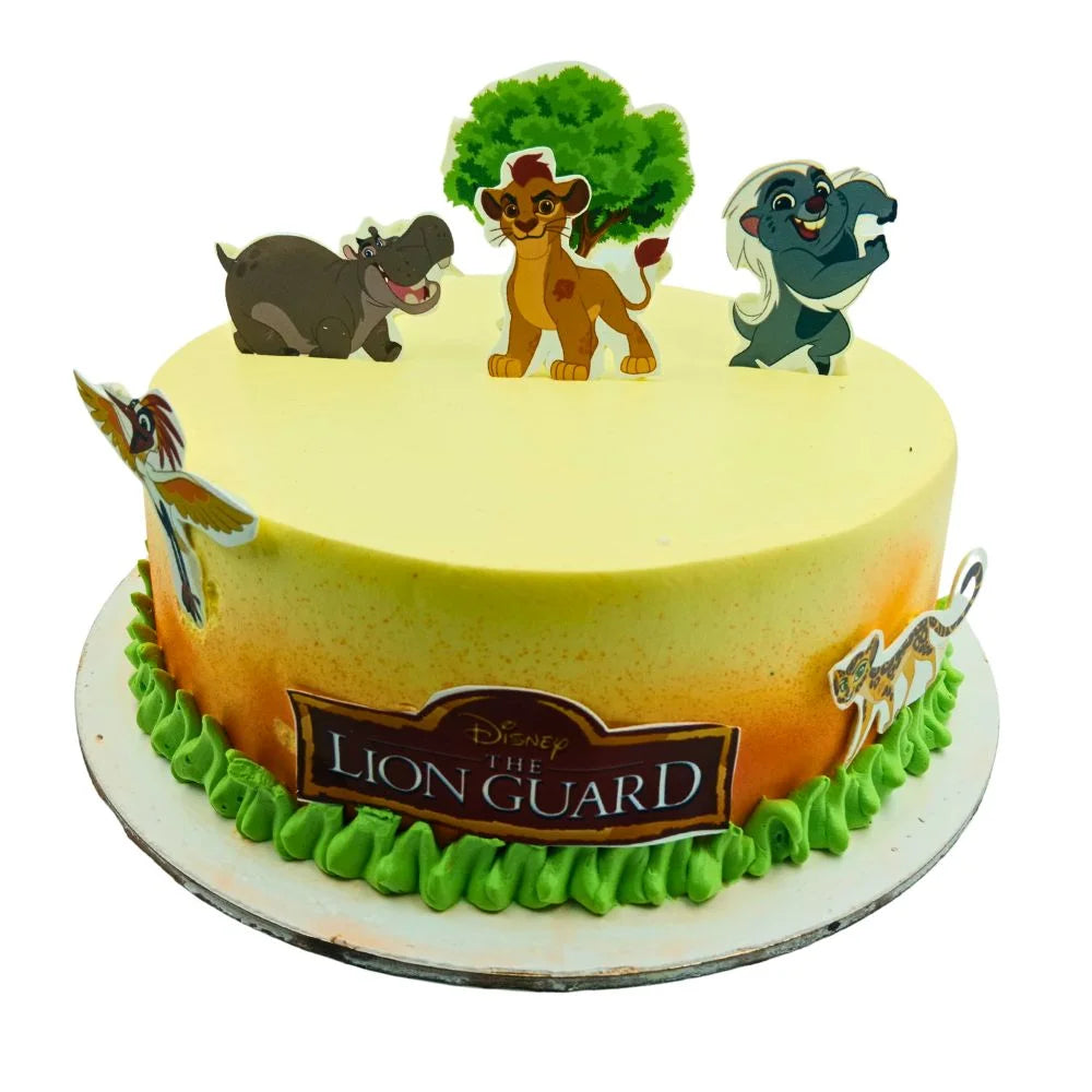 Lion Guard Theme Cake
