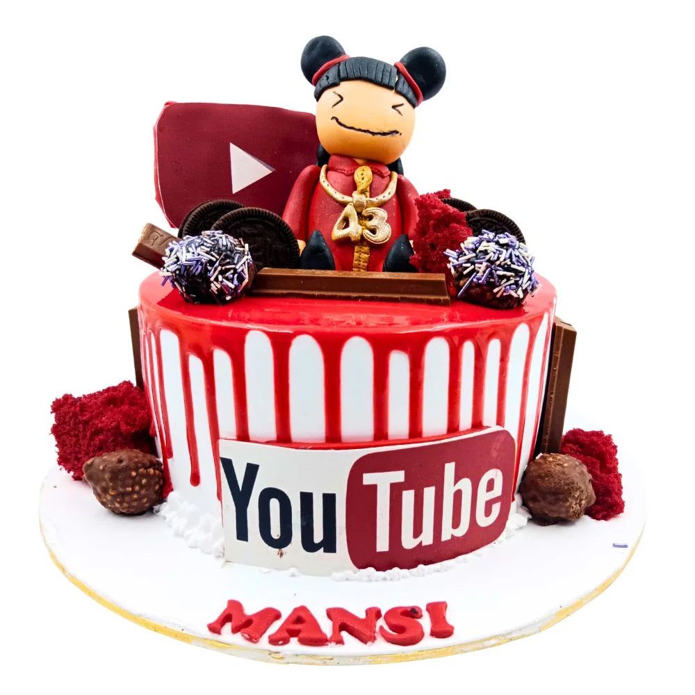 Best Youtuber Cake