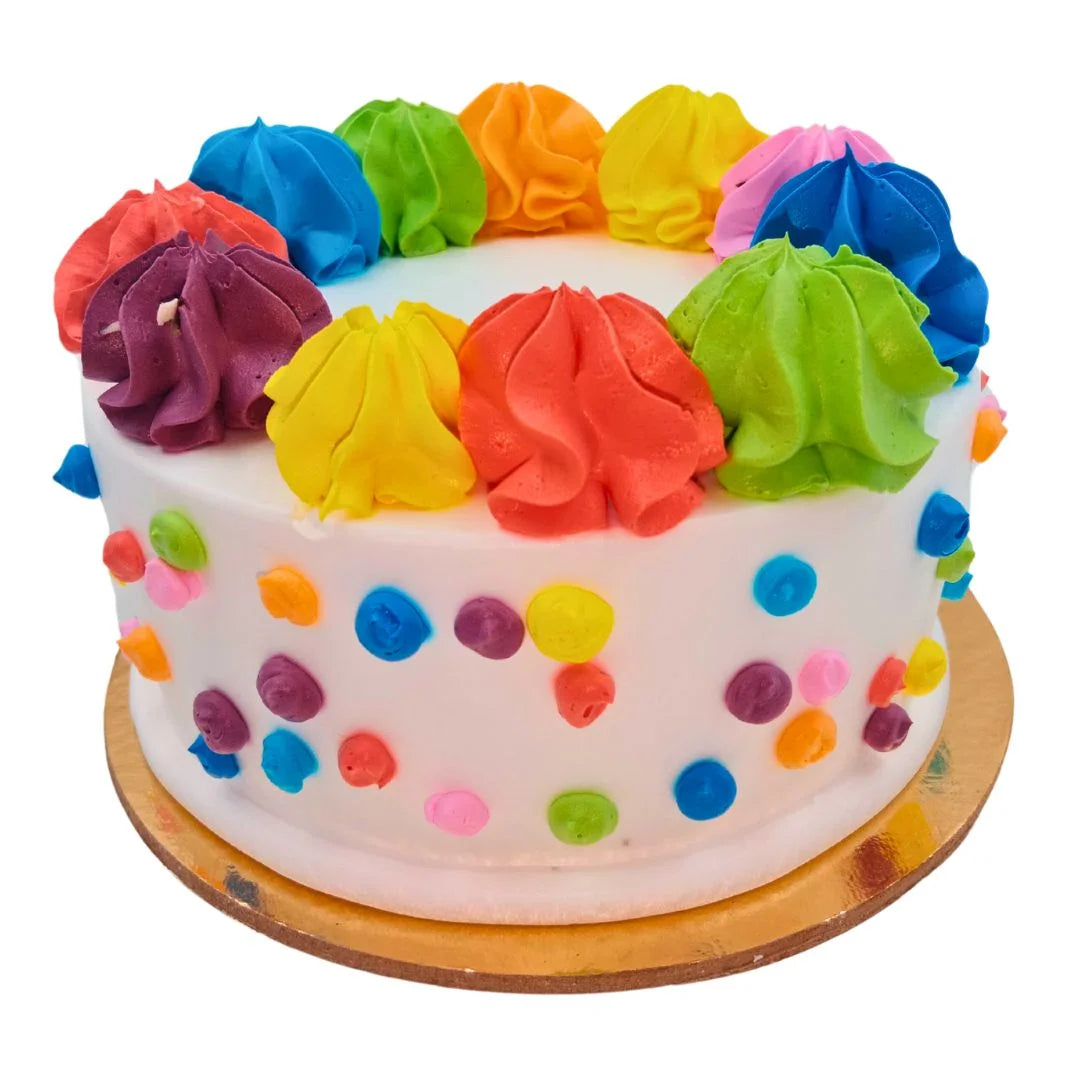 Rainbow Style Cake