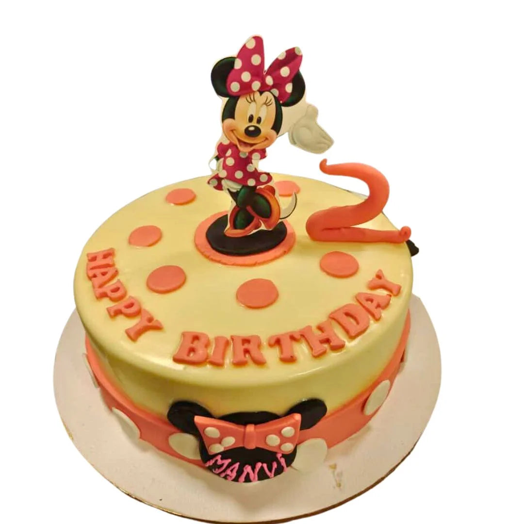 Mini Mouse Design Cake