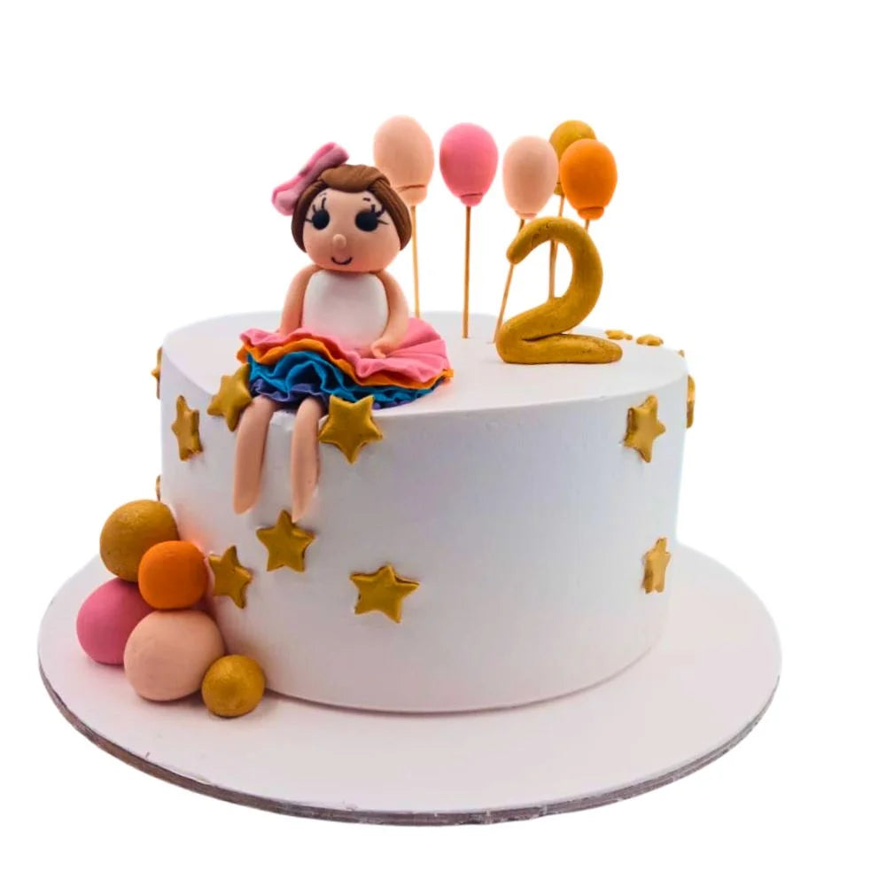 Beautiful Baby Girl Cake