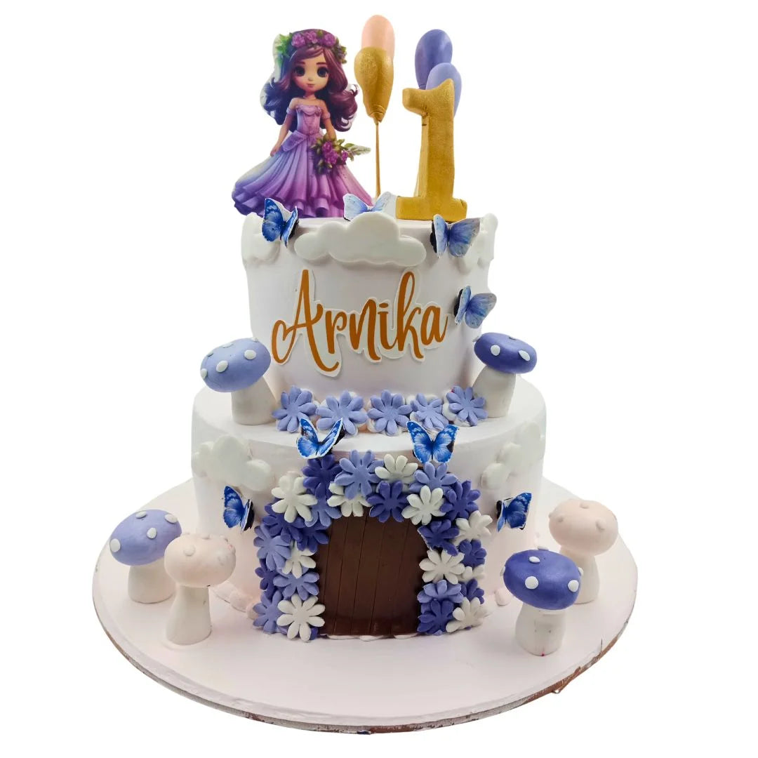 Princess 2 Tier Cake
