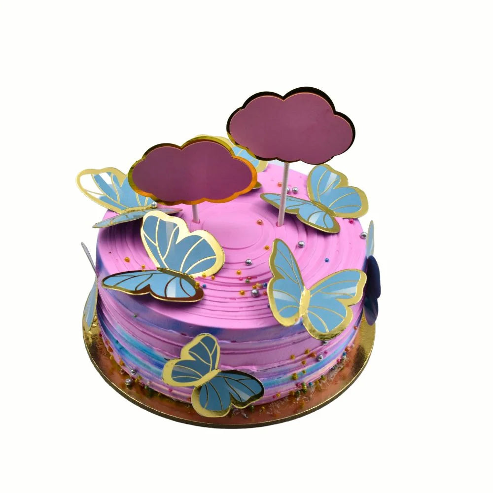 Butterfly Designer pineapple Cake