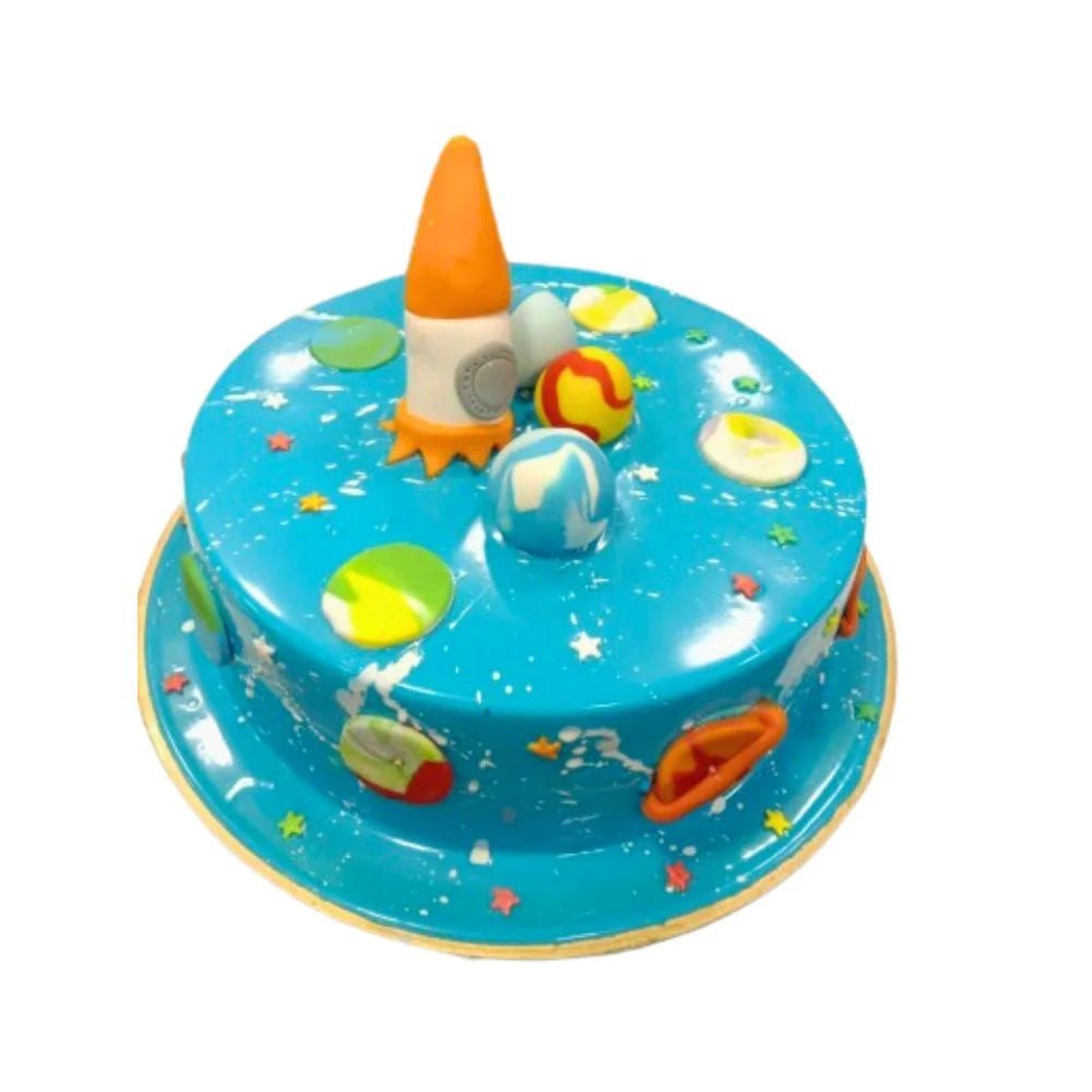 Customized Space Theme Cake